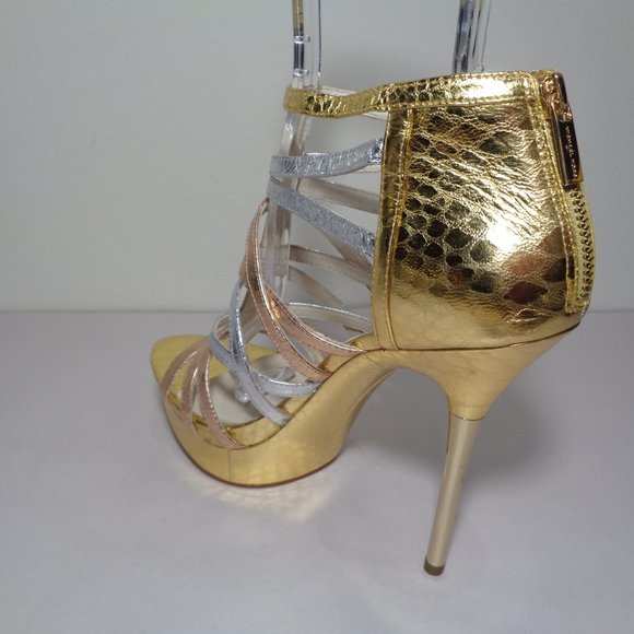Michael Kors Size 9.5 MADDIE PLATFORM New Sandals - Picture 14 of 15